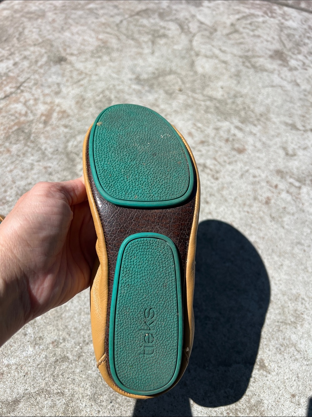 Tieks mustard Foldable Ballet Flats - Picture 6 of 7